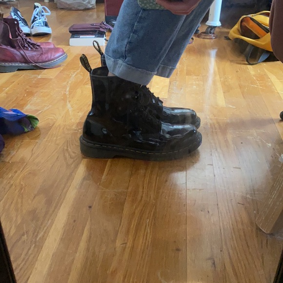 Dr. Martens’ Patent Leather Boots - Picture 7 of 8
